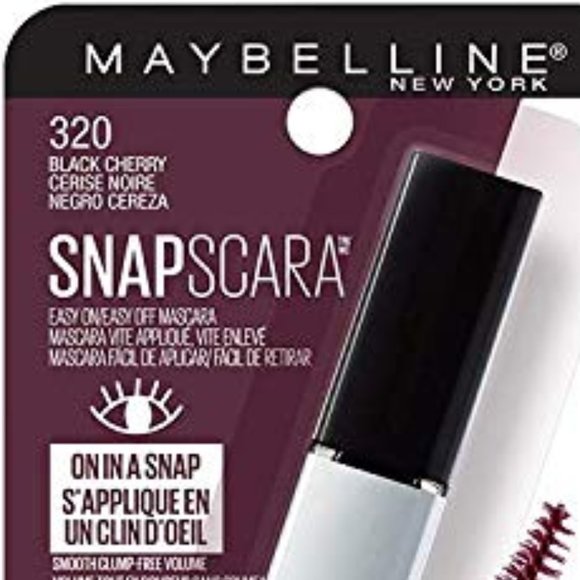 MAYBELLINE "Snapscara" Mascara, Black Cherry - Picture 4 of 10